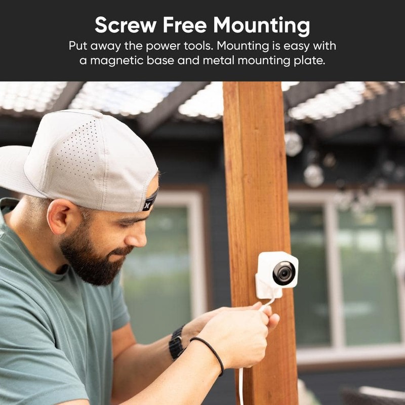 Wyze Cam v4 Wi-Fi 2.5K QHD Indoor/Outdoor Plug-In Smart Home Security Camera - Image 11