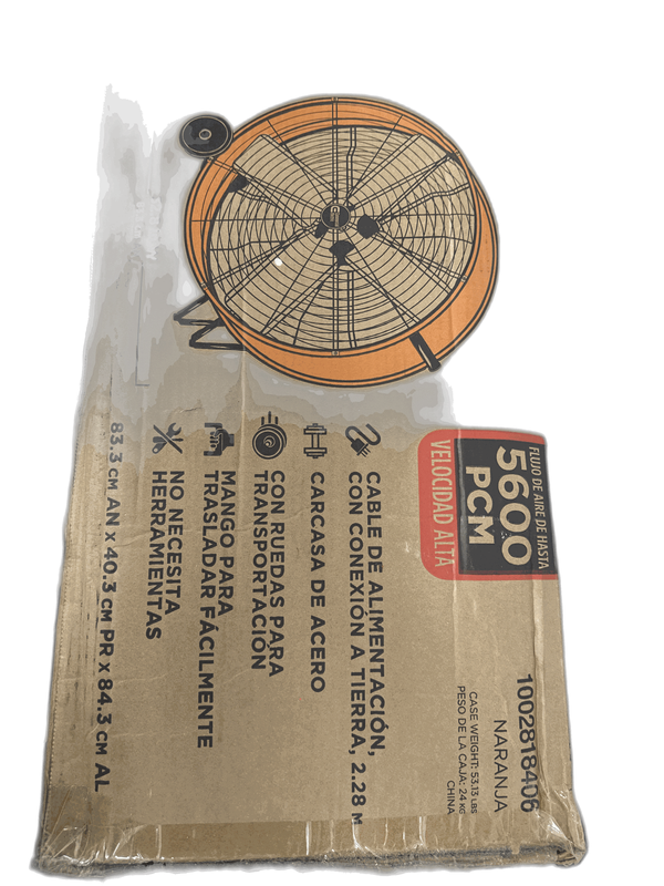 Commercial Electric 30 in. Heavy Duty 2-Speed Direct Drive Drum Fan - Image 12