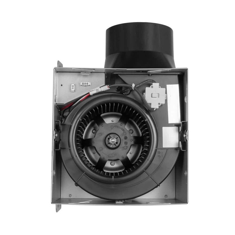 Commercial Electric 130/160 CFM Square Bathroom Exhaust Fan LED Night Light - Image 5