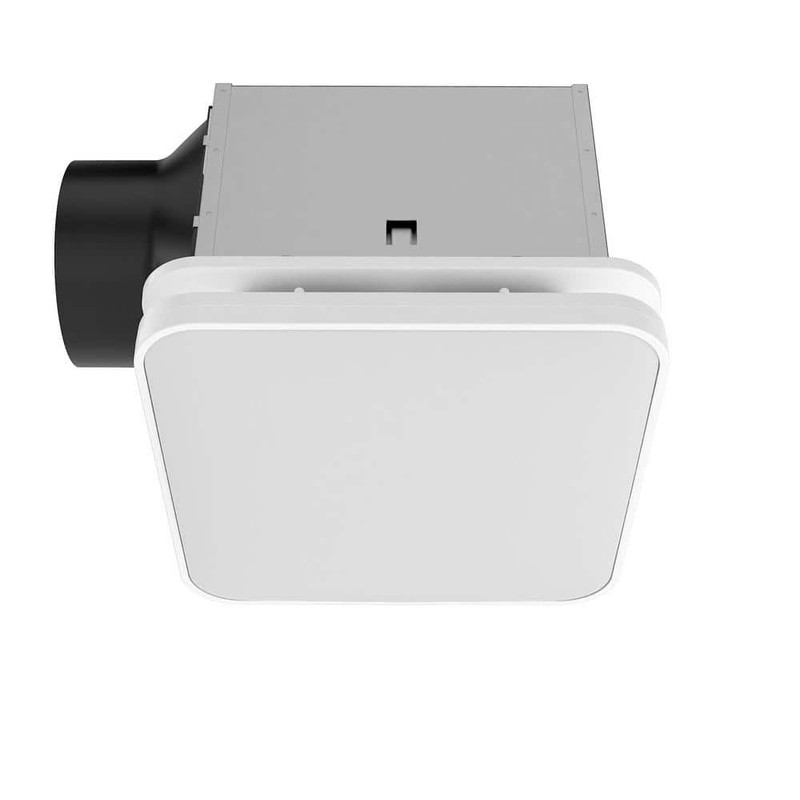 Commercial Electric 130/160 CFM Square Bathroom Exhaust Fan LED Night Light - Image 6