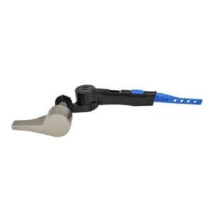 Fluidmaster Perfect Fit Universal Toilet Tank Lever in Brushed Nickel