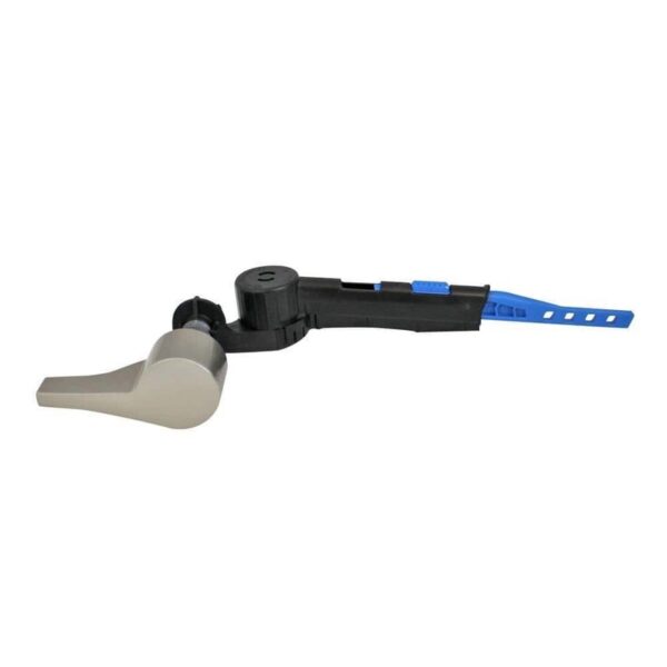 Fluidmaster Perfect Fit Universal Toilet Tank Lever in Brushed Nickel