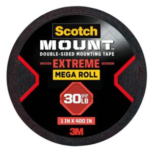 Scotch 1 in. x 11.1 yds. Permanent Double Sided Extreme Mounting Tape