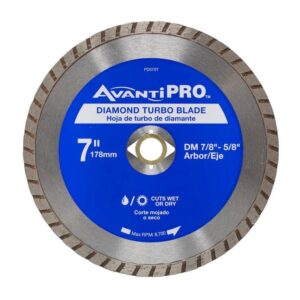 Avanti Pro 7 in. Turbo Diamond Blade