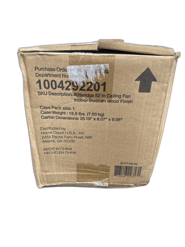 Home Decorators Collection Kitteridge 52 in. Indoor Medium Wood Tone Ceiling Fan - Image 13