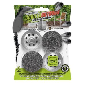 Gorilla Floor Protection Gorilla Outdoor Clear Sleeve Berber Pads 1.5 in.