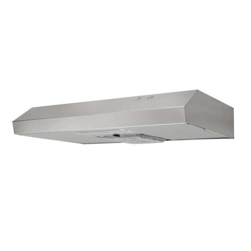 Vissani Arno 30 in 240 CFM Under Cabinet Range Hood Stainless Steel w Light - Image 5