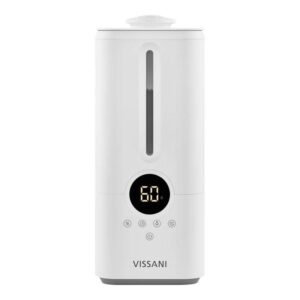 Vissani 1.5 Gal Ultrasonic Humidifier Cool Mist 360 Dual Nozzle for Medium Room