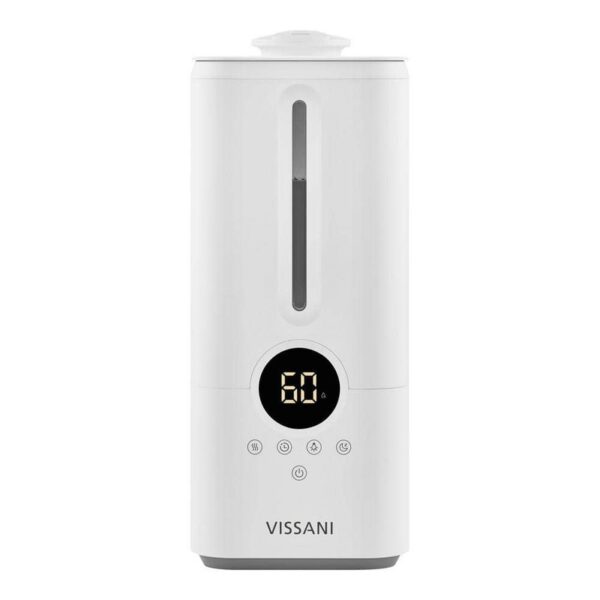 Vissani 1.5 Gal Ultrasonic Humidifier Cool Mist 360 Dual Nozzle for Medium Room