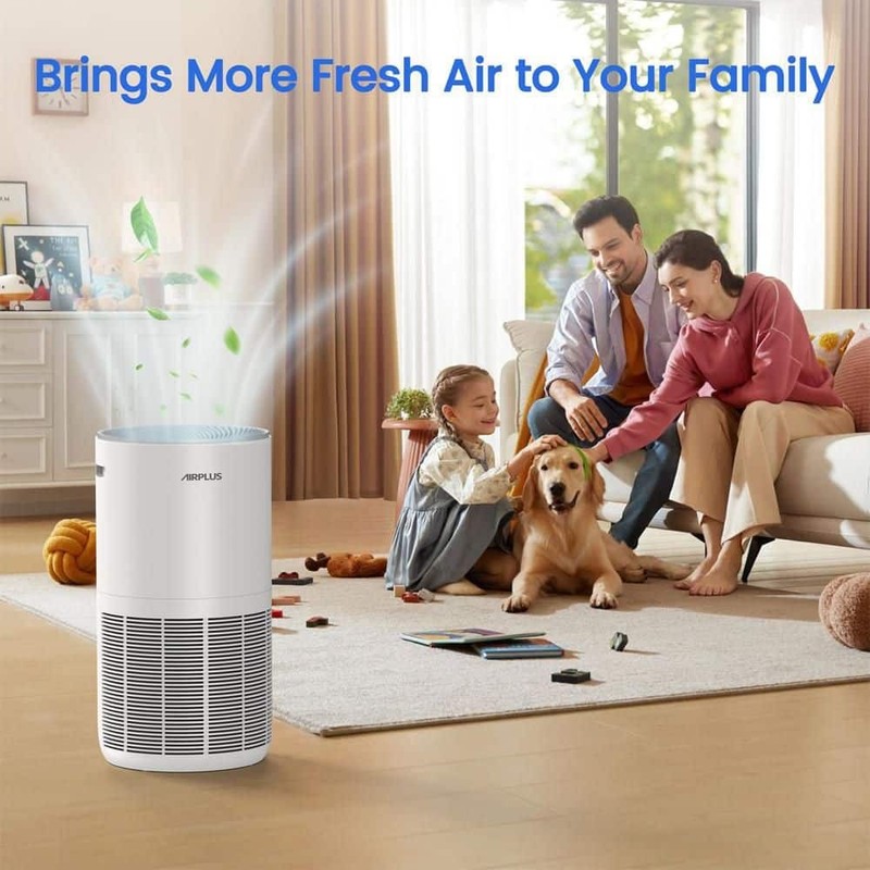 Edendirect True HEPA H13 Air Purifier 270 CFM White w Air Quality Indicator - Image 8