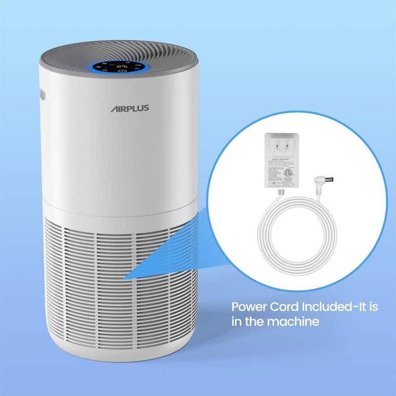 Edendirect True HEPA H13 Air Purifier 270 CFM White w Air Quality Indicator - Image 10