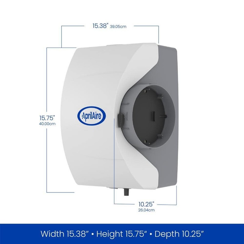 AprilAire 400M Whole House Evaporative Humidifier 17 Gal Water Saver Manual - Image 3
