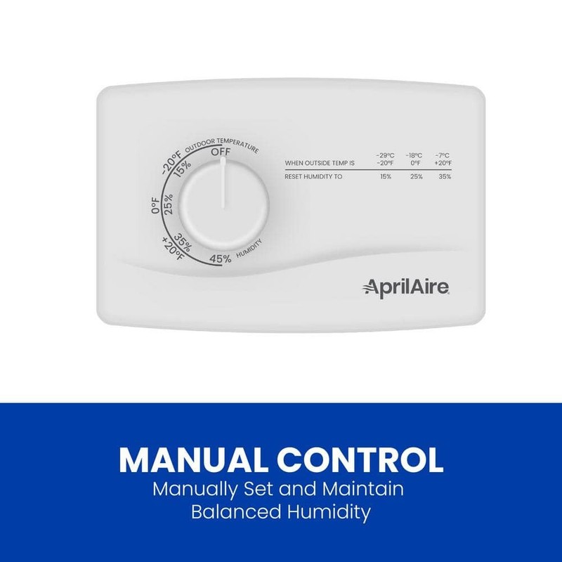 AprilAire 400M Whole House Evaporative Humidifier 17 Gal Water Saver Manual - Image 5