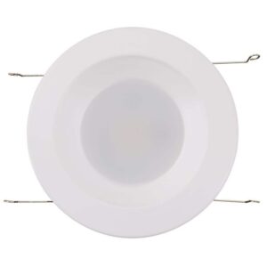 Energetic 6 in. Adjustable CCT Downlight Dimmable LED Recessed Light Trim 5-Pack