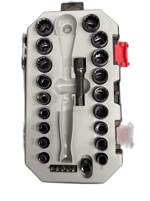 Husky 100-Position 3/8" Drive Universal Socket Wrench Set (26-Piece) NO ratchet