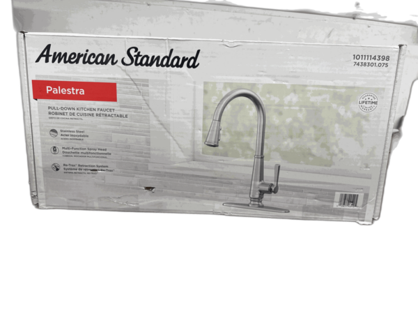 American Standard Palestra Pull-Down Kitchen Faucet Dual Spray Stainless