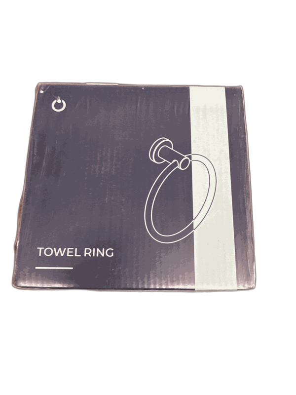 FORIOUS Bathroom Towel Ring Wall Mounted In Gold - Image 11