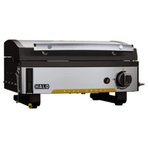 HALO Elite1B 21 in. 1-Burner Outdoor Propane Countertop Griddle in Black