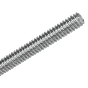 LOT OF 5 Superstrut 3/8 in. x 2 ft. Galvanized Threaded Electrical Support Rod