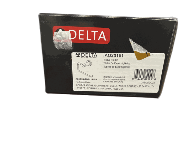 Delta Wall Mount Toilet Paper Holder in Chrome