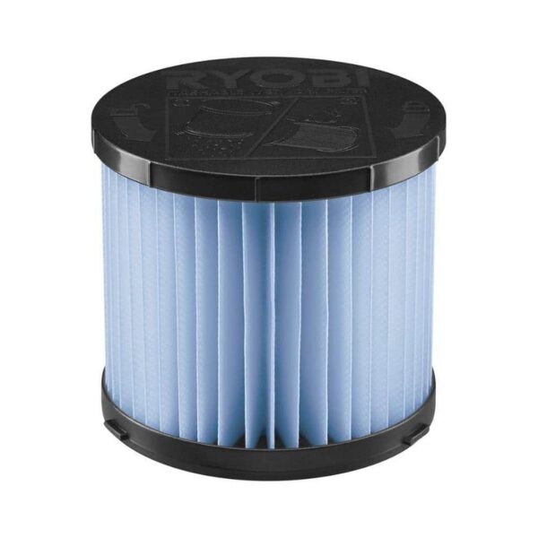 RYOBI HEPA Filter for 1 3 Gal Wet Dry Vac PCL733 PCL734