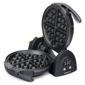 Presto FlipSide Belgian Waffle Maker Black