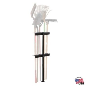 BUYERS PRODUCTS Vertical Open Landscape Trailer Hand Tool Holder Rack