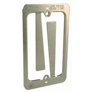 RACO 4-1/4 x 2-1/2 in Single-Gang Low Voltage Mounting Bracket 2-Pack