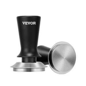 VEVOR 51mm Spring Loaded Espresso Tamper 30lb Black Tool