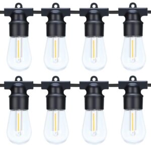 walsport Outdoor/Indoor 95 ft. Plug-In Warm White LED String Rope Lights w/Bulbs