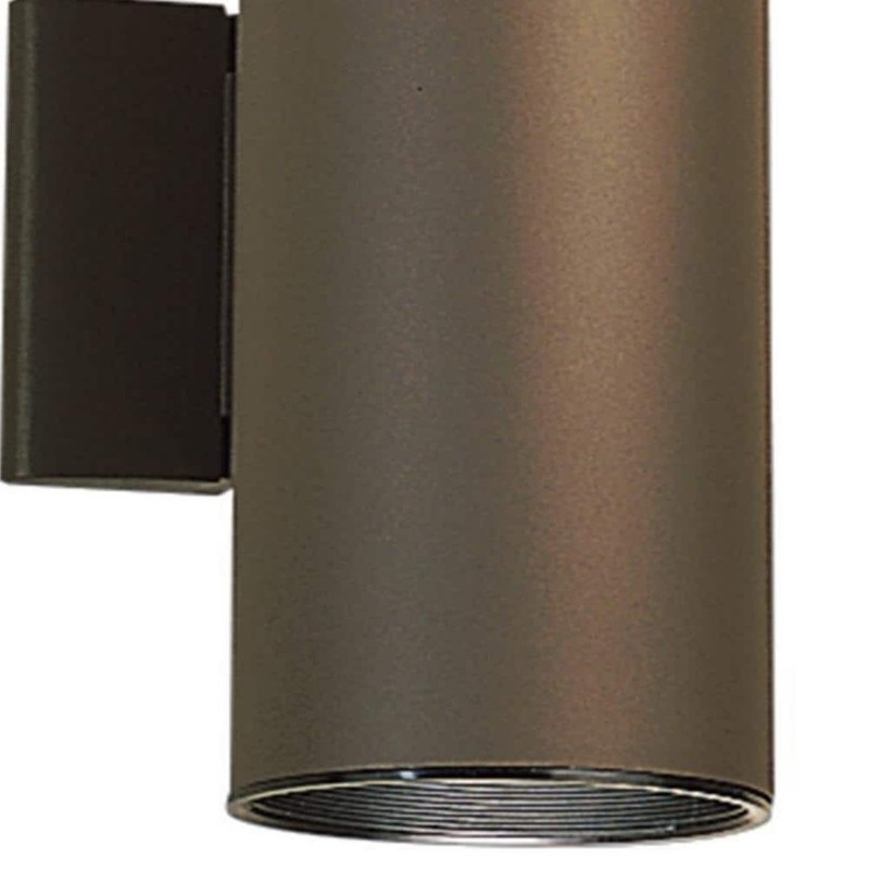 KICHLER Independence 12 in. 2-Light Bronze Outdoor Wall Cylinder Sconce 1-Pack - Image 3