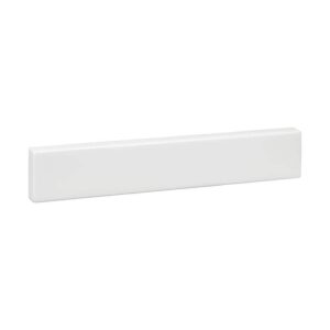 15.375 in. W Cultured Marble Vanity Sidesplash in White