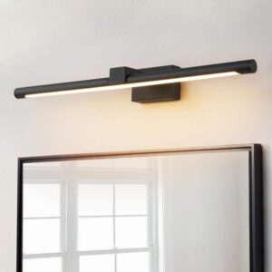 RRTYO Becky 1-Light 23.6" Modern Black Linear Wall Light Dimmable LED 3000K