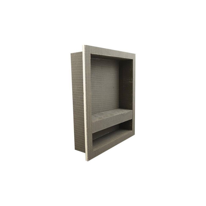 Everbilt Watershield Shower System 13.25" x15.25" x3.5" Shower Niche w/Adj Shelf - Image 7
