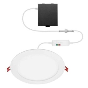 Commercial Electric 8 in. LED Integrated Ultraslim Recessed Kit Premium