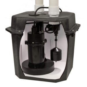 Everbilt 1/4 HP Pre-Plumbed Sink Tray System Sump Pump
