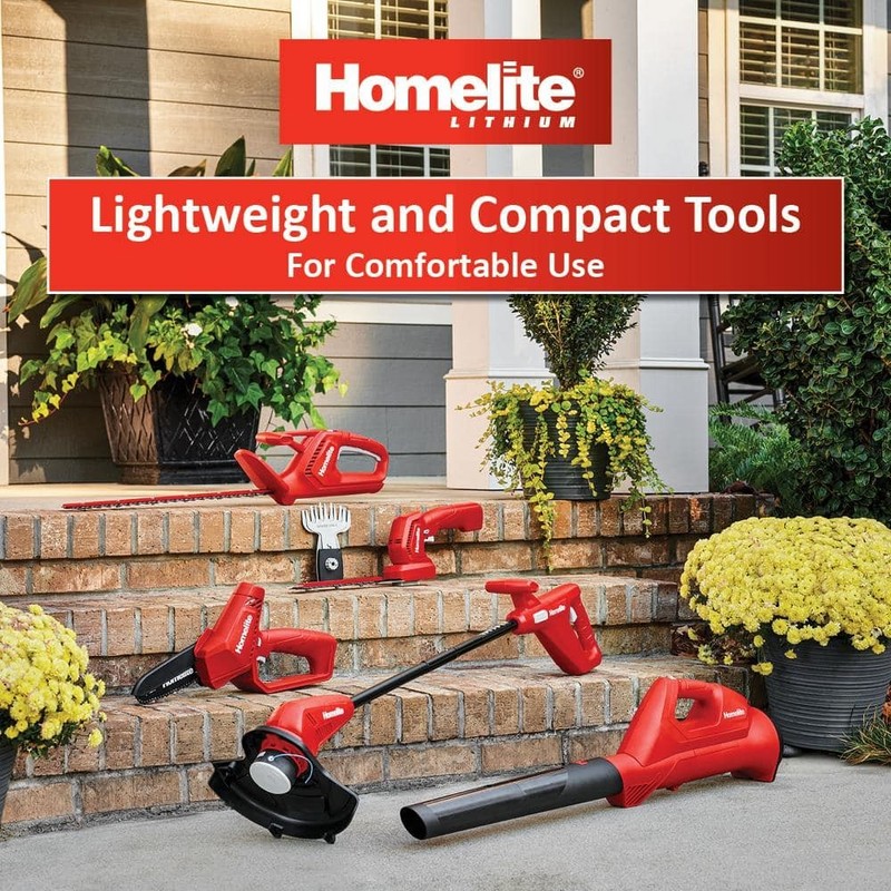 Homelite 12V 6" Battery Pruning Mini Chainsaw w/Internal 2.5Ah Battery & Charger - Image 7