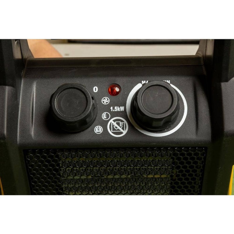 DuraHeat 1500-Watt 12" Portable Electric Space Heater w/Ceramic Heating Element - Image 2
