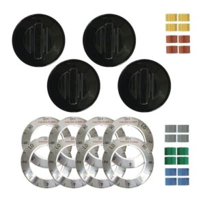 Range Kleen Electric Knob in Black (4-Pack)