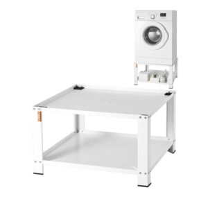 VEVOR 27.95 in. W Universal Laundry Pedestal Washing Machine Base White