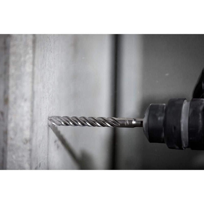 Milwaukee 7/8 in. x 18 in. 4-Cutter SDS-PLUS Carbide Drill Bit - Image 4