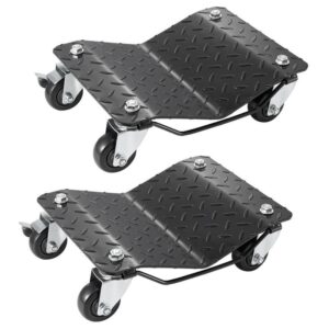 SKYSHALO Wheel Dolly, 3000 lbs. Car Dollies, Wheel Dolly Car Tire Stake 2 Pieces