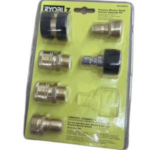 RYOBI 6-Piece Pressure Washer Quick-Connect Upgrade Kit for Most Gas Electric