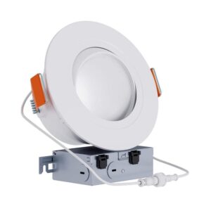 HALO RA 6" Integrated LED Canless Light Trim, 600 Lumens/900 Lumens,5-Selectable