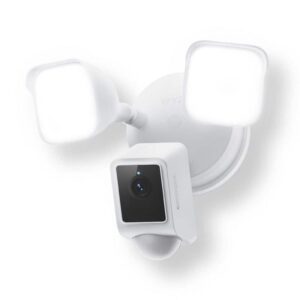 Wyze Wired Outdoor Wi-Fi Floodlight v2 Home Security Camera with 2K Video