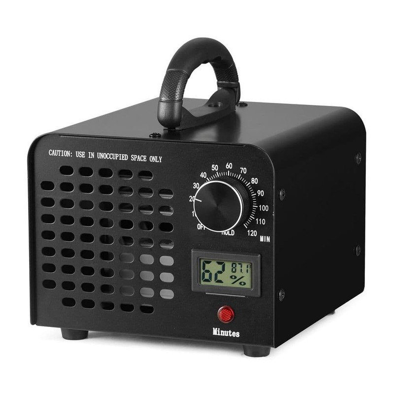 SKYSHALO Ozone Generator, 3230 sq. ft. HEPA-Type Ozone Generator in Black - Image 2