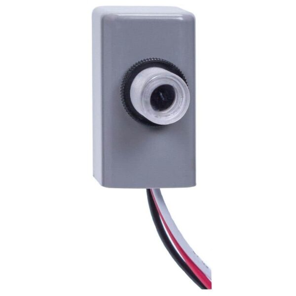 Intermatic NIGHTFOX 1,000-Watt LED/Incandescent Button Electronic Photocontrol