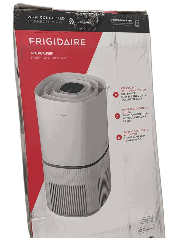 Frigidaire PureA300 351 sq. ft. XL HEPA Air Purifier in White with WiFi - Image 6