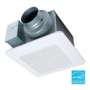 Panasonic WhisperCeiling DC Fan, w/Pick-A-Flow Speed Selector 50, 80 or 110 CFM