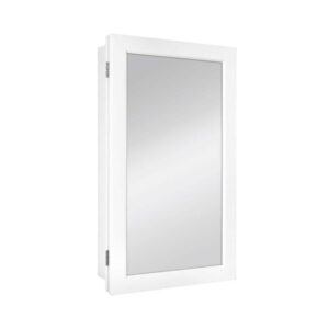 Glacier Bay 15-1/4 in. W x 26 in. H Framed Recessed or Surface-Mount Bathroom